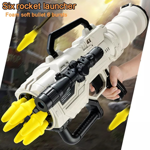 تفنگ اسباب بازی بلستر بازوکا راکت انداز Blaster toy gun bazooka rocket launcher -اسباب بازی